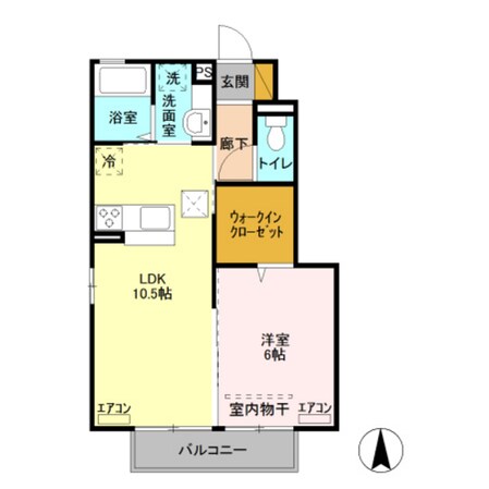 グリーングラスの物件間取画像